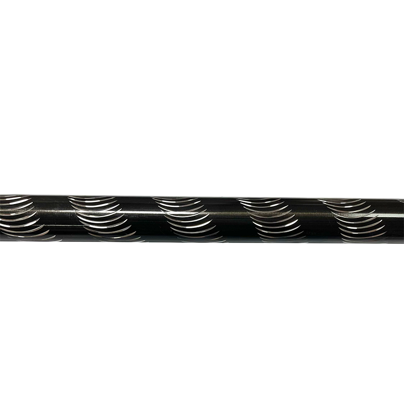 Tijă de perdea din aluminiu cu o singură semilună